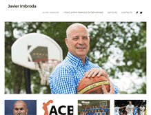 Tablet Screenshot of javierimbroda.com
